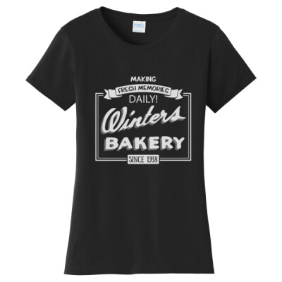 Ladies crewneck T-shirt Thumbnail